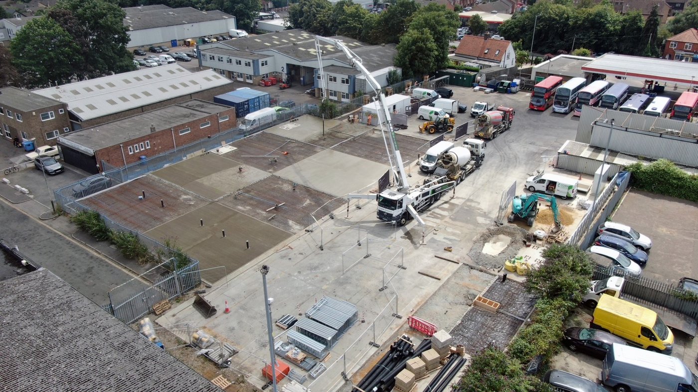 Commercial electrification with one principal contractor
