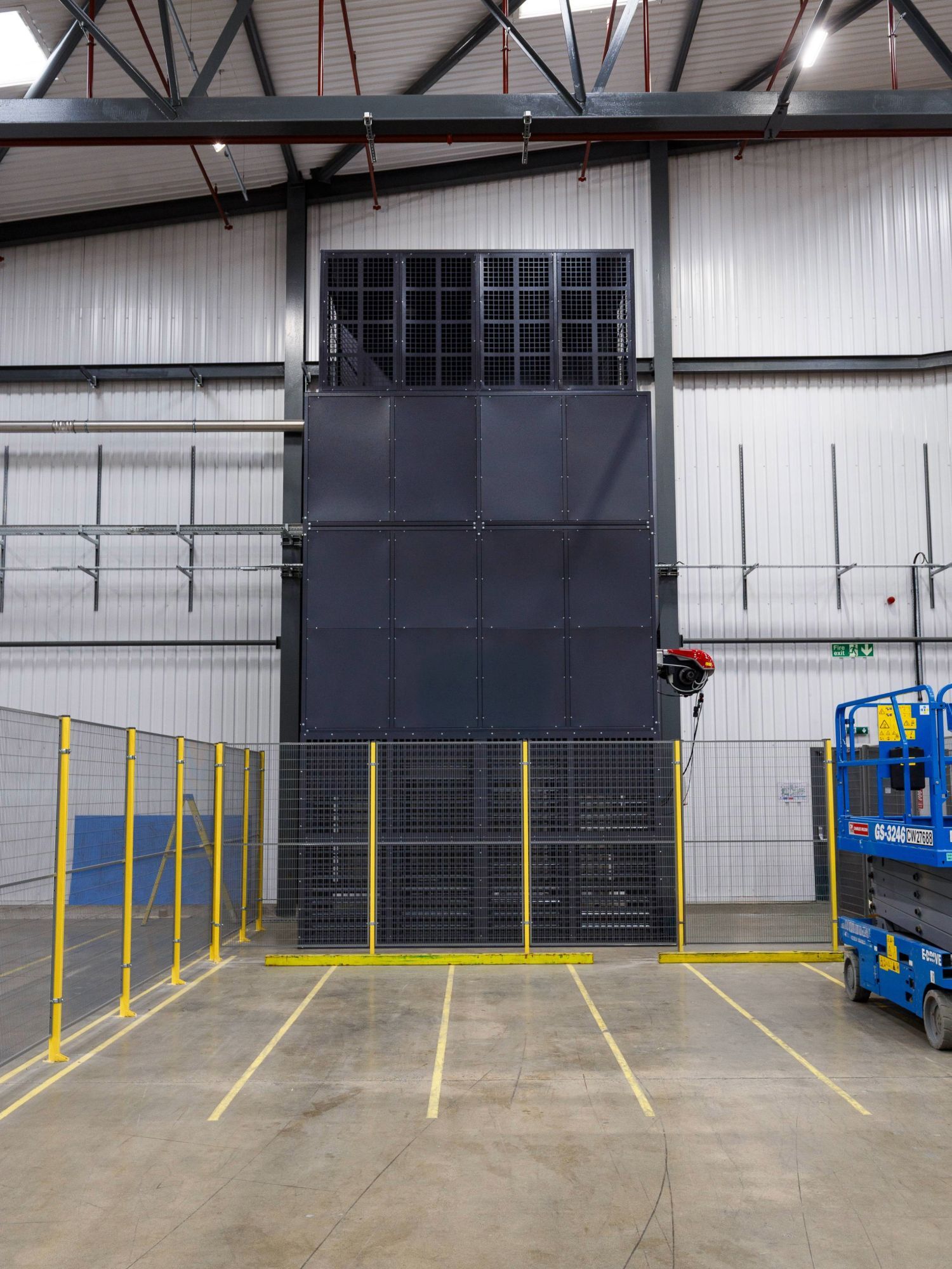 Warm air heating installation at Graphic Packaging