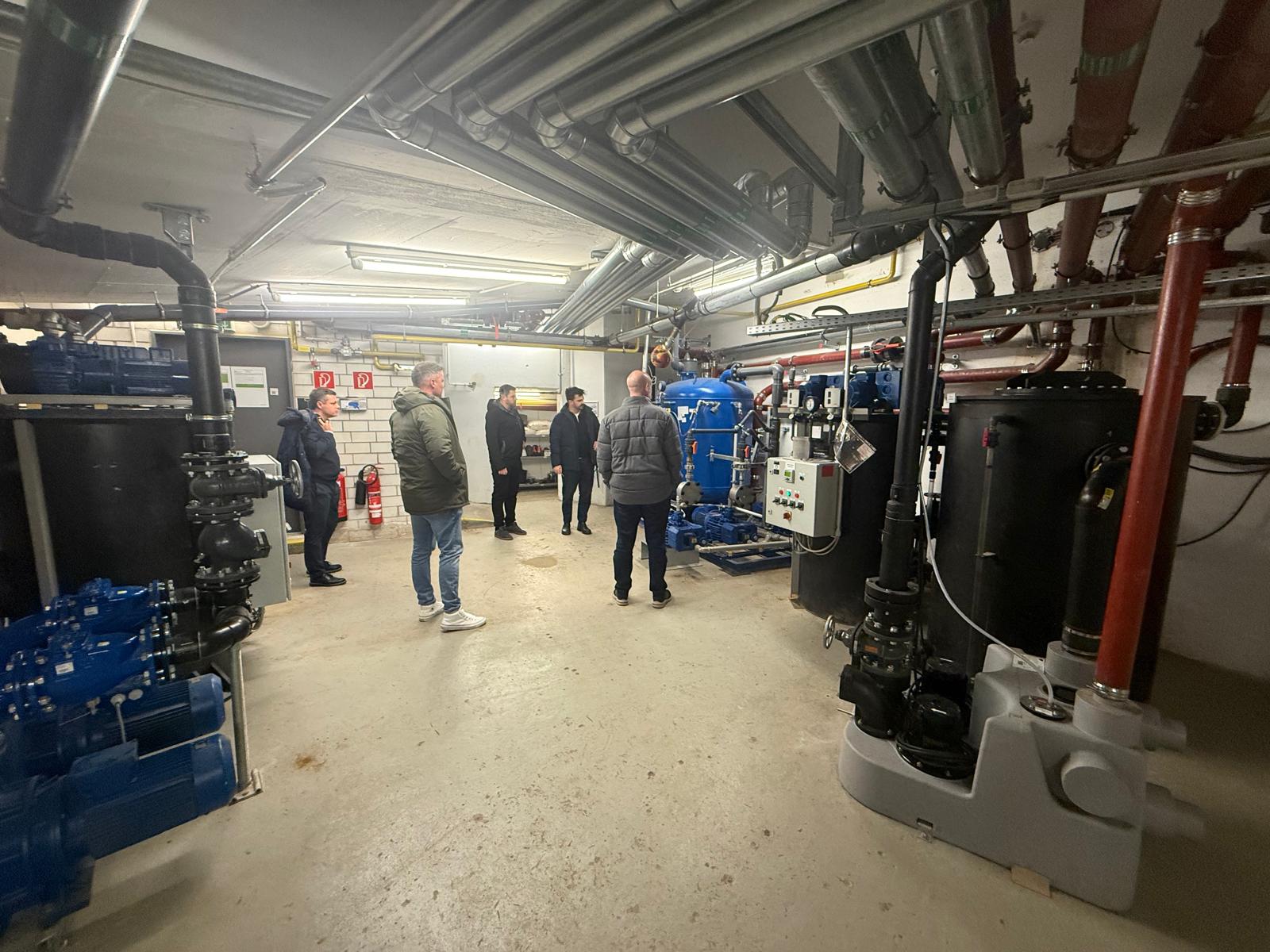 UES team at Roediger in Frankfurt