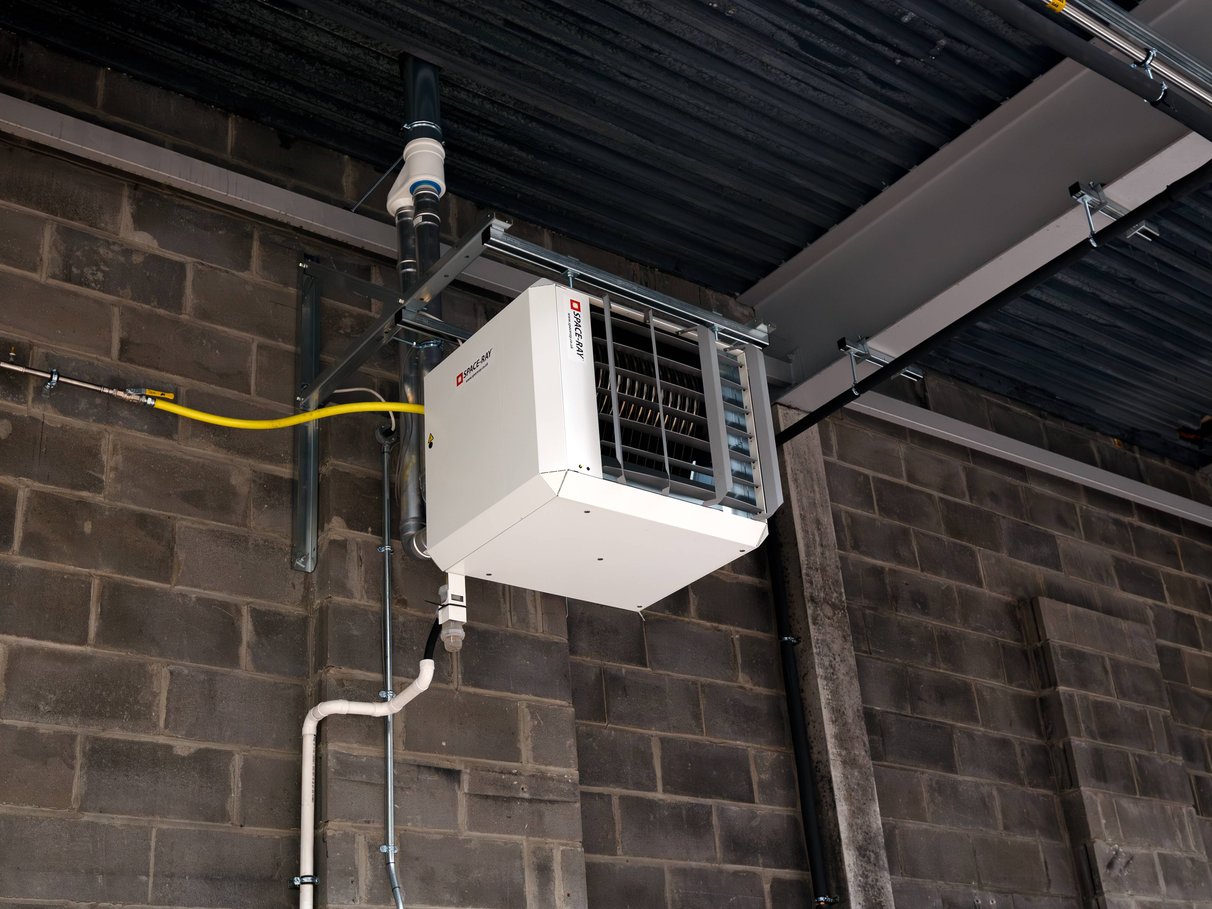 Industrial warm air heater